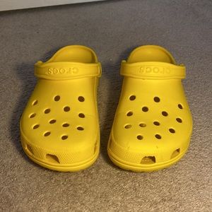 Yellow Crocs